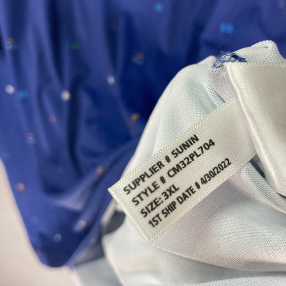 Chaps Golf Polo Shirt Men's XXXL All Over Print‎ Golf Balls Flags Bears - Picture 8 of 12